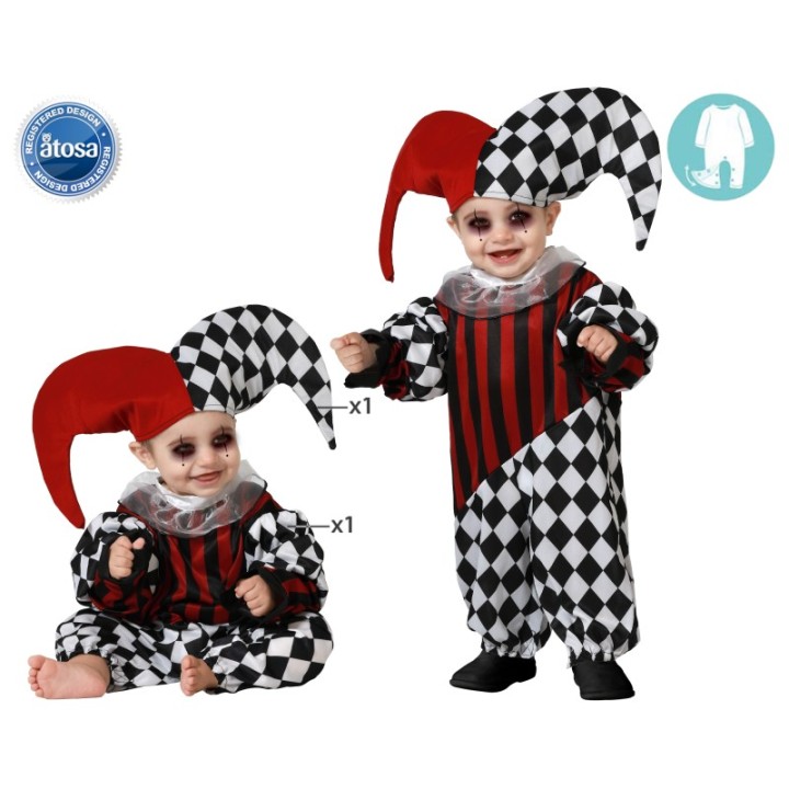 DISFRAZ ARLEQUIN + 24 MESES