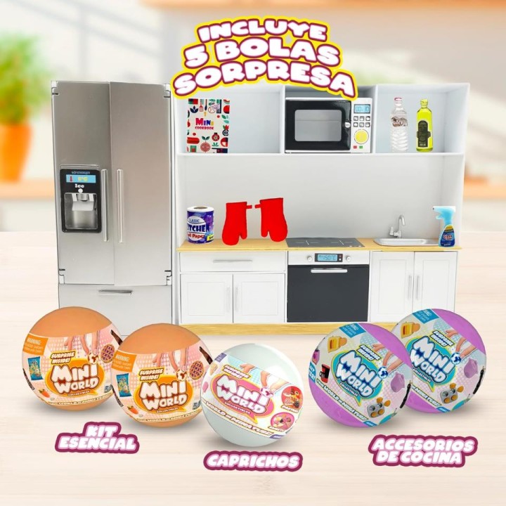 MINI WORLD COCINA CON 5 BOLAS 6450 2007