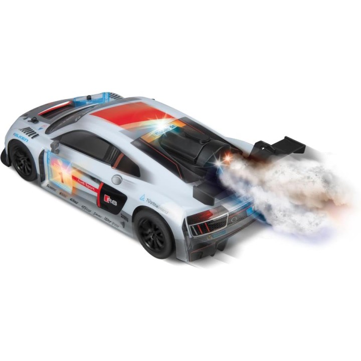 COCHE R/C AUDI R8 LUZ SONIDO HUMO 1:14 63699