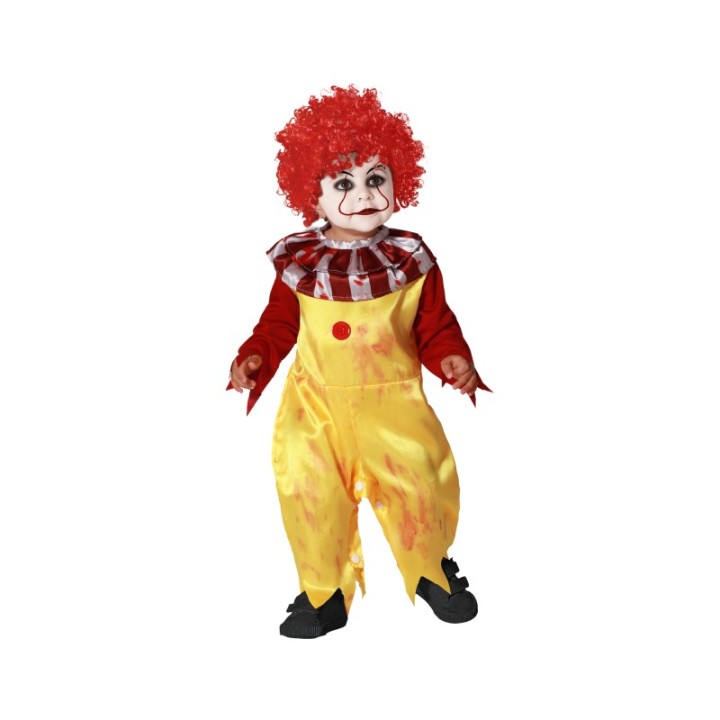 DISFRAZ PAYASO HALLOWEEN 6-12 MESES