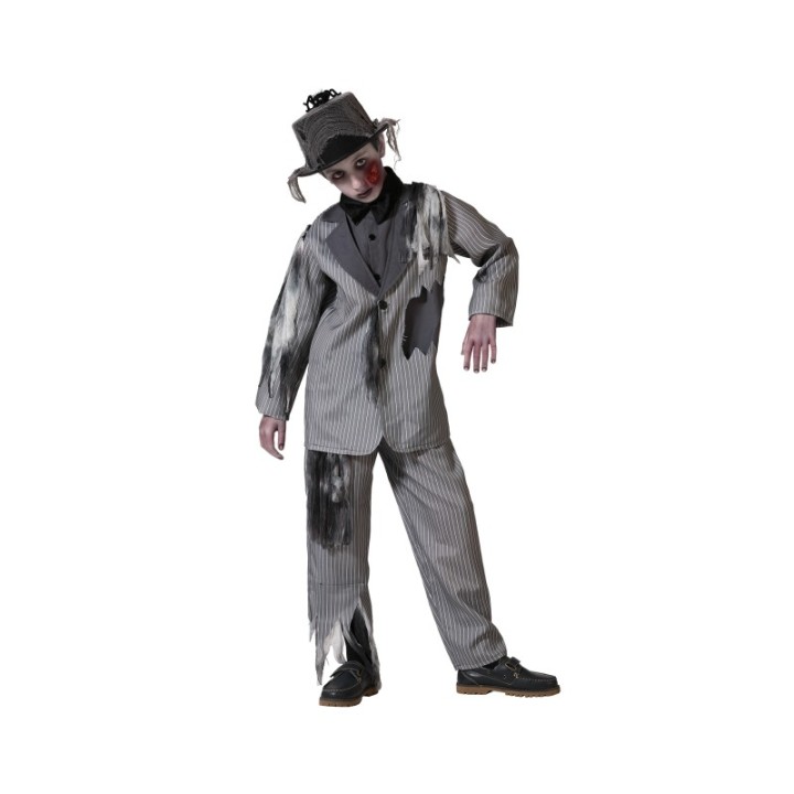 DISFRAZ NOVIO HALLOWEEN GRIS 7-9 80731