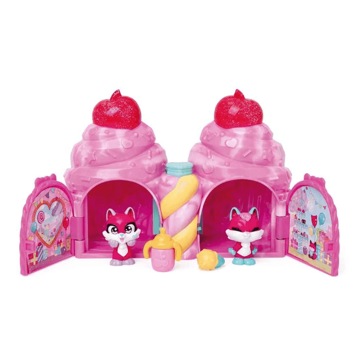 CHERRY POPS CONFETTI CUPCAKES FOX TWINS 10832PCPS