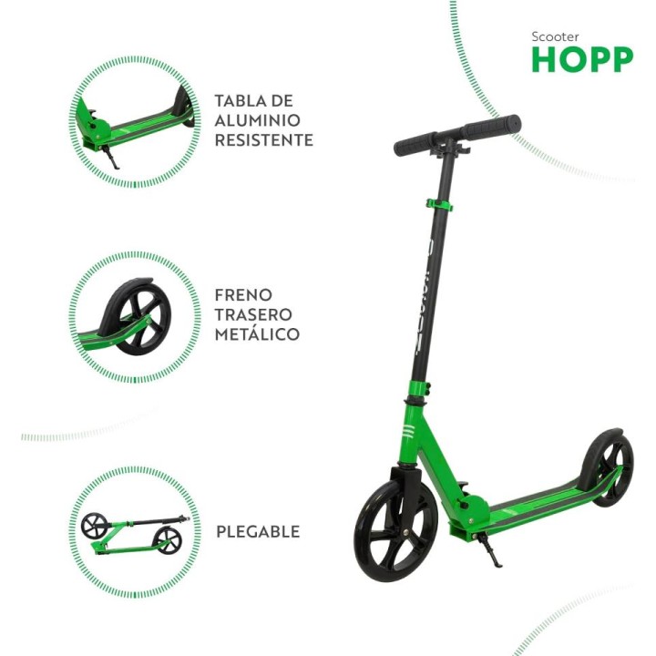 SCOOTER OLSSON HOPP VERDE 200MM PO1SO0010