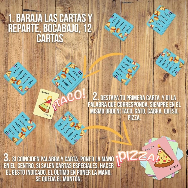 TACO, GORRO, TARTA, REGALO, PIZZA 803105