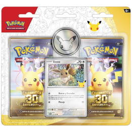 PACK MONEDA POKEMON 30 ANIVERSARIO 10666PC