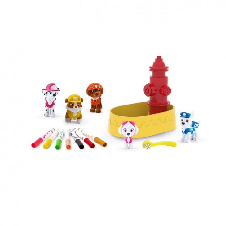 WASHIMALS SET 5 MASCOTAS PATRULLA CANINA 74-0291