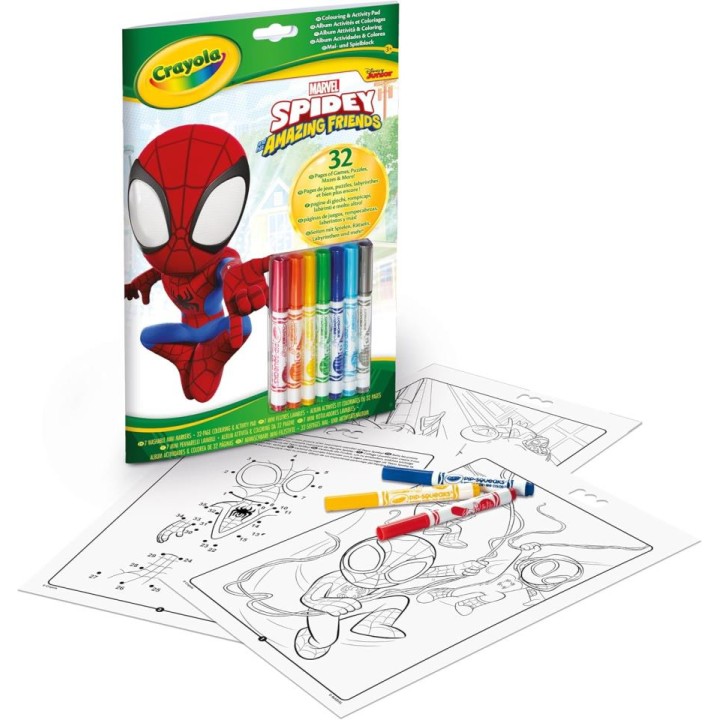 LIBRO ACTIVIDADES SPIDEY 7 ROTUS 04-2809