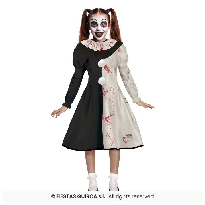 DISFRAZ TERRORIFIC CLOWN 7-9 AÑOS (137 CM) 78699