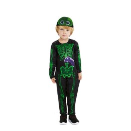 DISFRAZ ESQUELETO VERDE 1-2A 26147