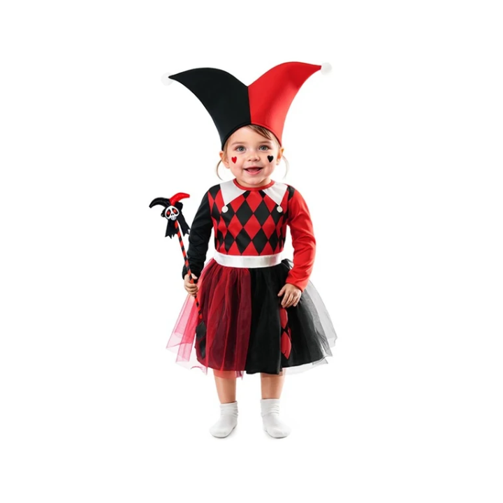 DISFRAZ BEBE ARLEQUINA 18/24M 27964