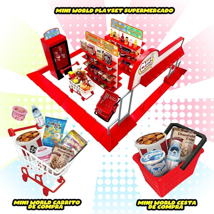 MINI WORLD PLAYSET SUPERMERCADO 6450 4006