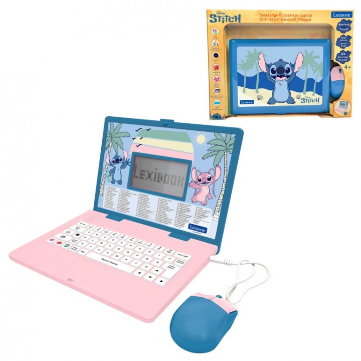 PORTÁTIL EDUCATIVO BILINGÜE STITCH JC601DI2