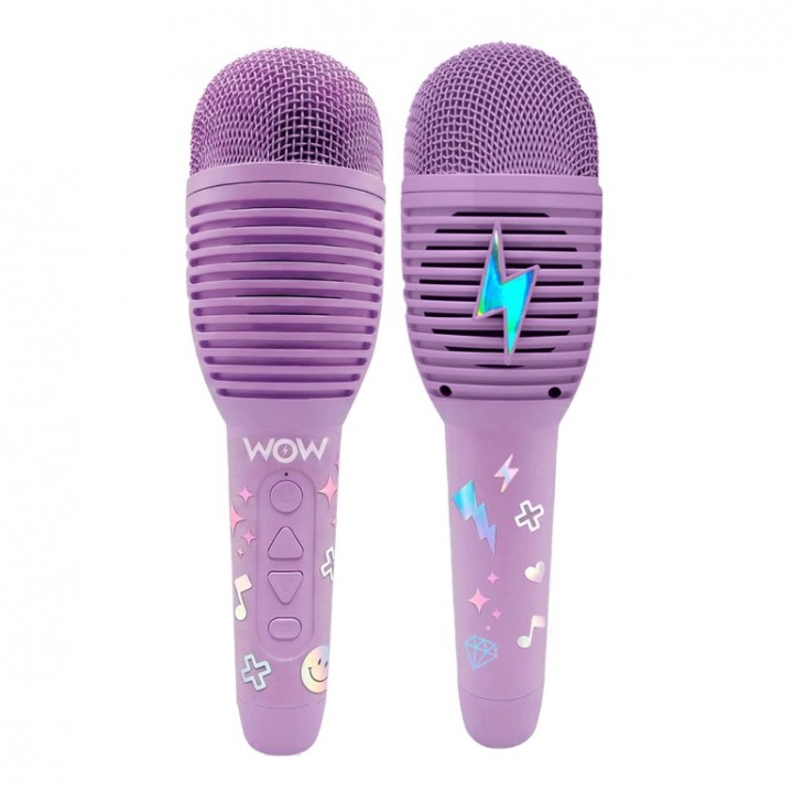 MICROFONO GRABADORA MORADO WOW00180