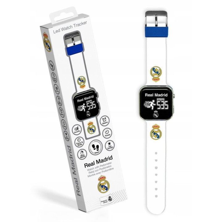 RELOJ LED TRACKER REAL MADRID RM00047