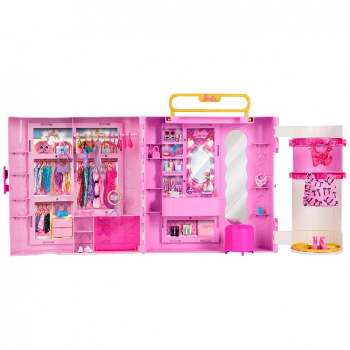 ARMARIO BARBIE DELUXE PARA ROPA JJP01