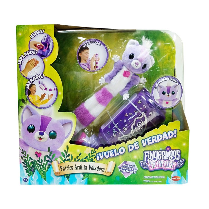 FINGERLINGS FAIRIES ARDILLA VOLADORA 6400 8549