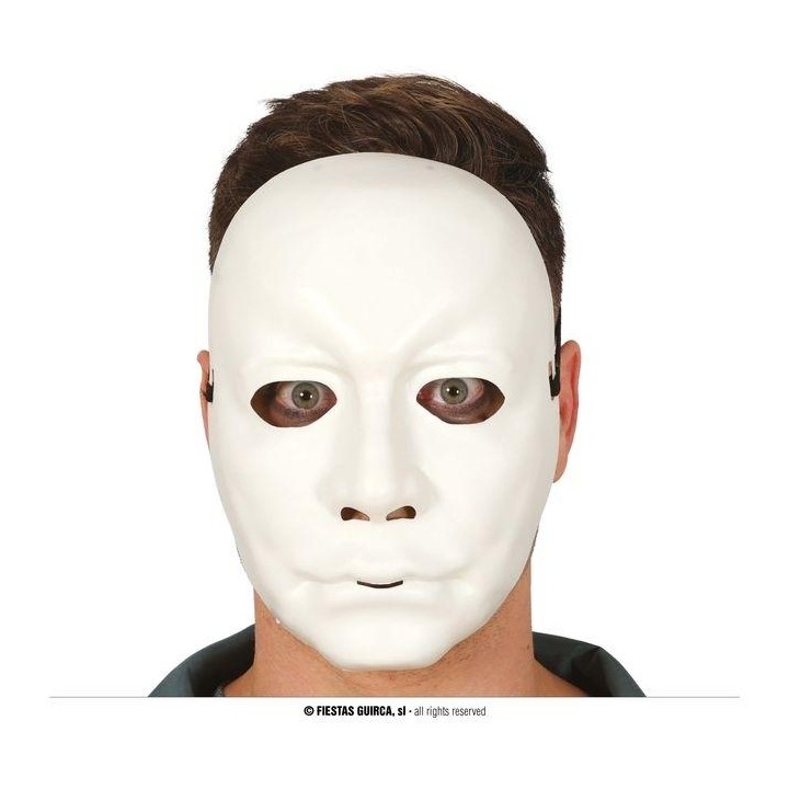 MASCARA HOMBRE BLANCO 20055
