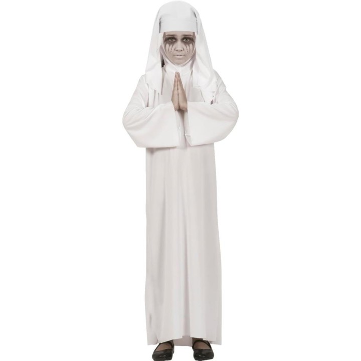 DISFRAZ MONJA SATANICA 7-9 AÑOS 77010