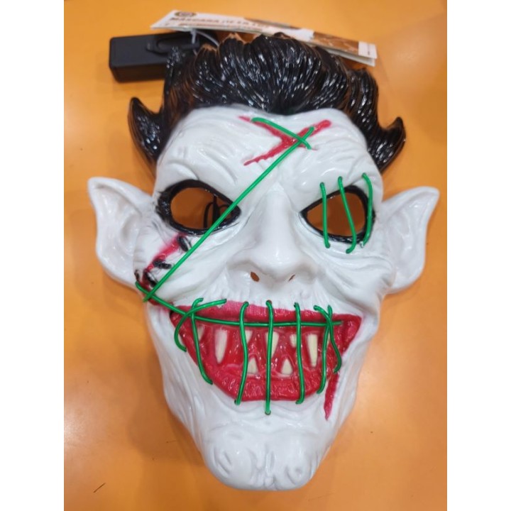 MASCARA VAMPIRO CON LUZ 42133