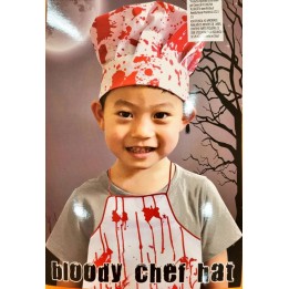 GORRO COCINERO ENSANGRENTADO 30356