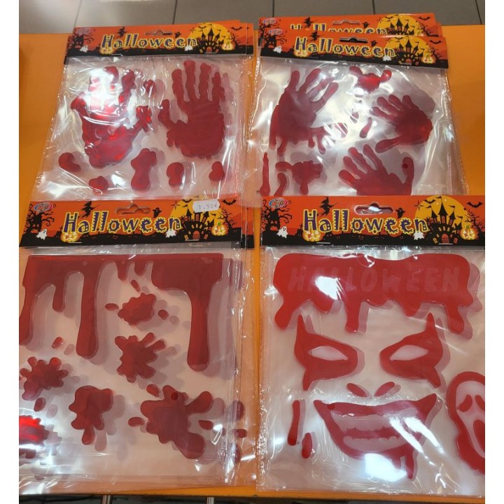 PEGATINAS VISCOSAS SANGRE 910018