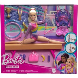 BARBIE GIMNASTA RUBIA HRG52