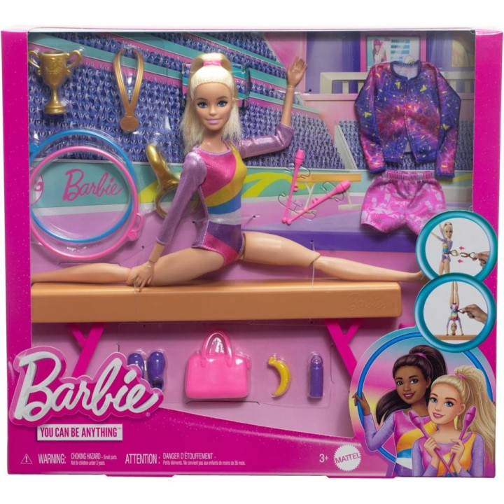 BARBIE GIMNASTA RUBIA HRG52