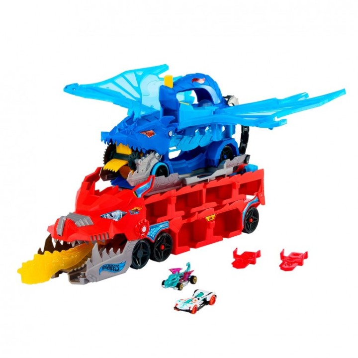 HOT WHEELS DRAGON TRANSPORTADOR JBM72