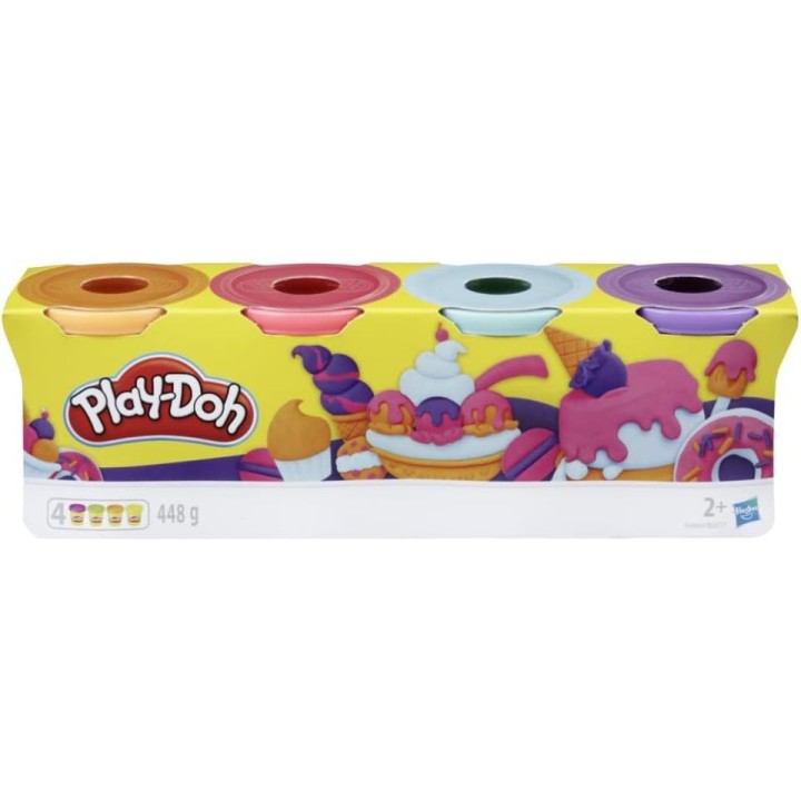 PLAY DOH PACK 4 BOTES G0512