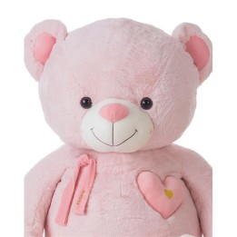 PELUCHE OSO ROSA VALENTIN 75CM 10708