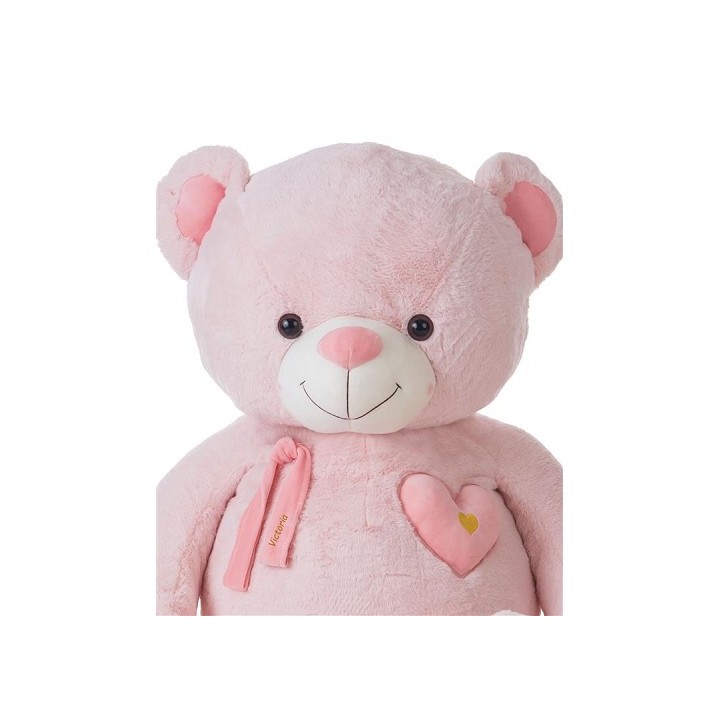 PELUCHE OSO ROSA VALENTIN 75CM 10708