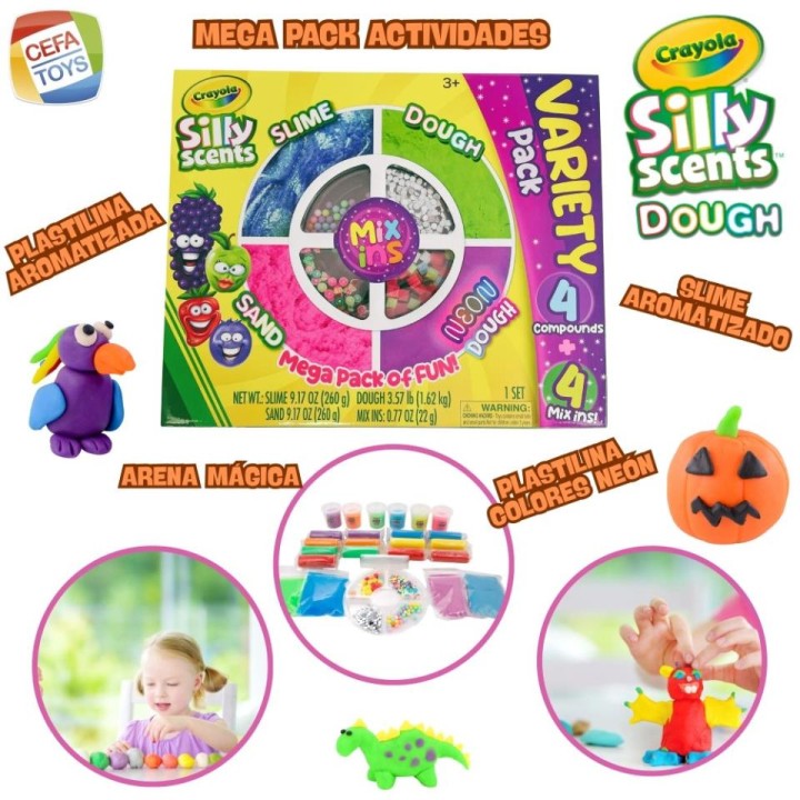 MEGA PACK CRAYOLA SILLY SCENT 25032