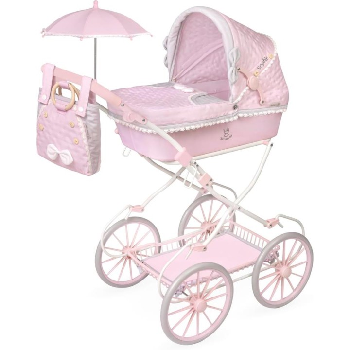 COCHE MUÑECA PLEGABLE SOMBRILLA SOPHIE 81075