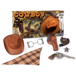 SET REVOLVER 8 TIROS Y SOMBRERO 880/0