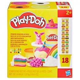PLAY-DOH PACK DE 18 BOTES G0522