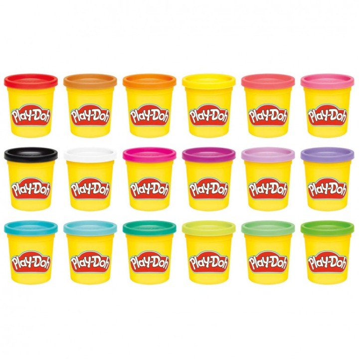 PLAY-DOH PACK DE 18 BOTES G0522