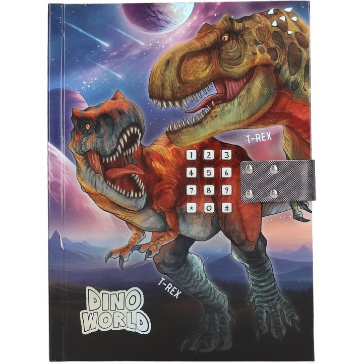DINOWORLD DIARIO CON CODIGO 13581