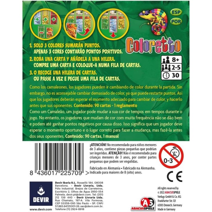 COLORETTO BGCOL