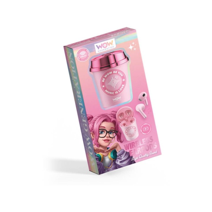 AURICULARES INALAMBRICOS VASO WOW00124
