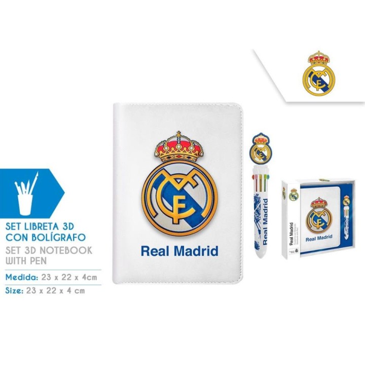 LIBRETA EVA/BOLI REAL MADRID RM00021