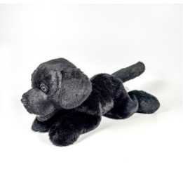 PELUCHE LABRADOR NEGRO 25CM 00286