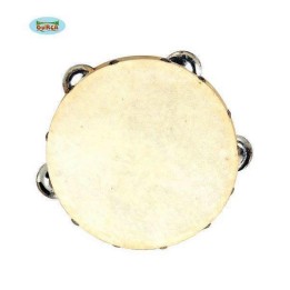 PANDERETA PIEL 17 CM 62010