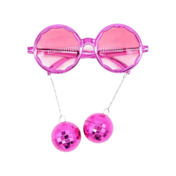 GAFAS CON BOLAS FUCSIA 32967