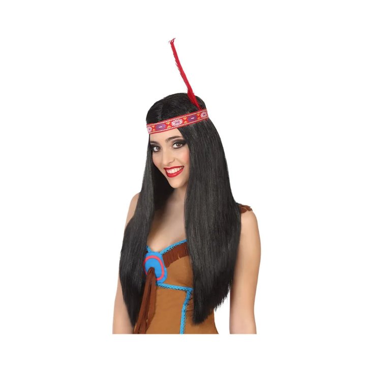 PELUCA LISA LARGA INDIA MORENA 80263
