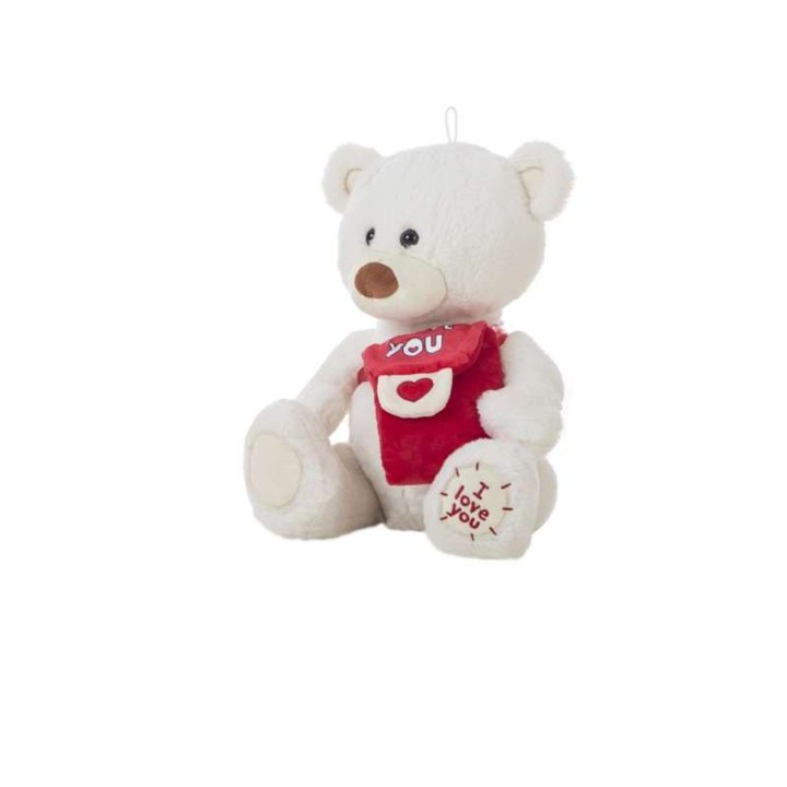 OSO BLANCO MENSAJERO 35 CM 18265