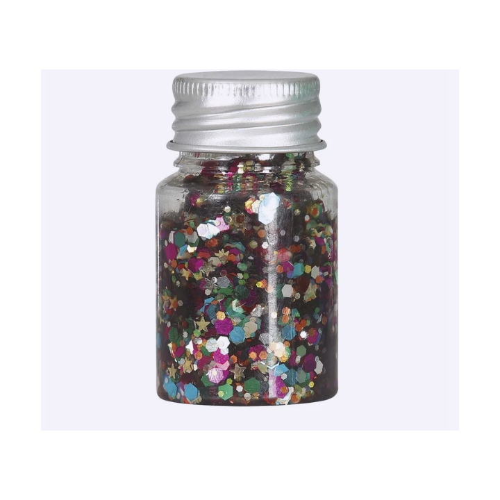 BOTE GLITTER EN GEL MULTICOLOR 15002