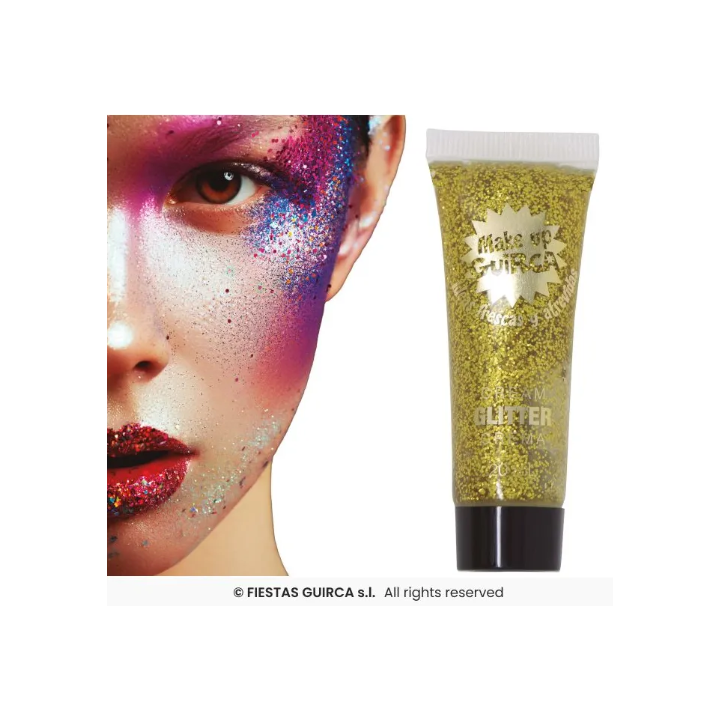 MAQUILLAJE EN CREMA ORO GLITTER 15453