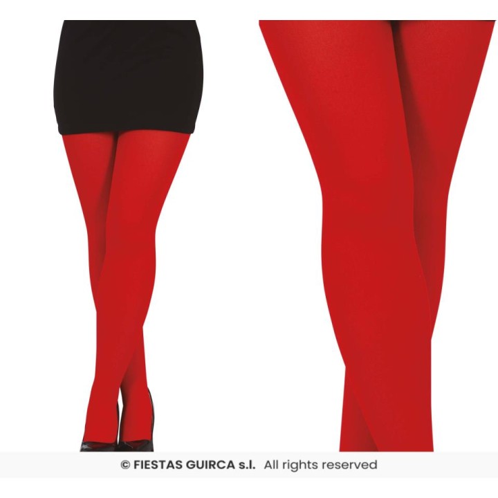 PANTYS ADULTO ROJOS 16974
