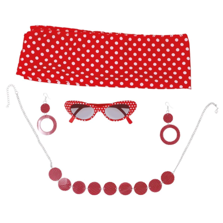 CONJUNTO 4 PIEZAS AÑOS 50 17929