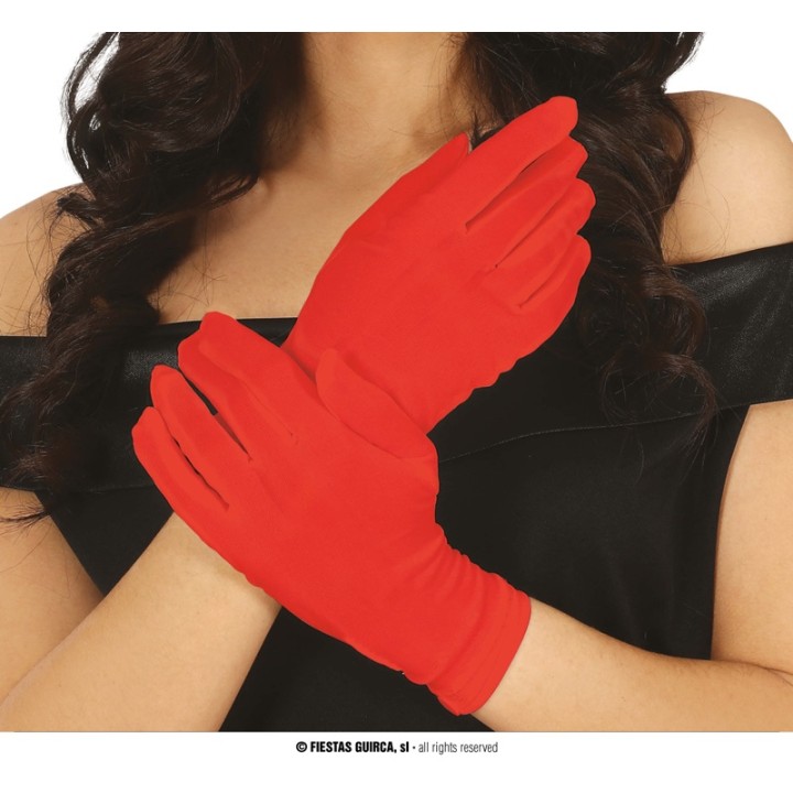 GUANTES ROJOS 23 CM 18552